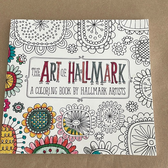 The Art of Hallmark A Coloring Book by Hallmark Artists - Picture 1 of 3